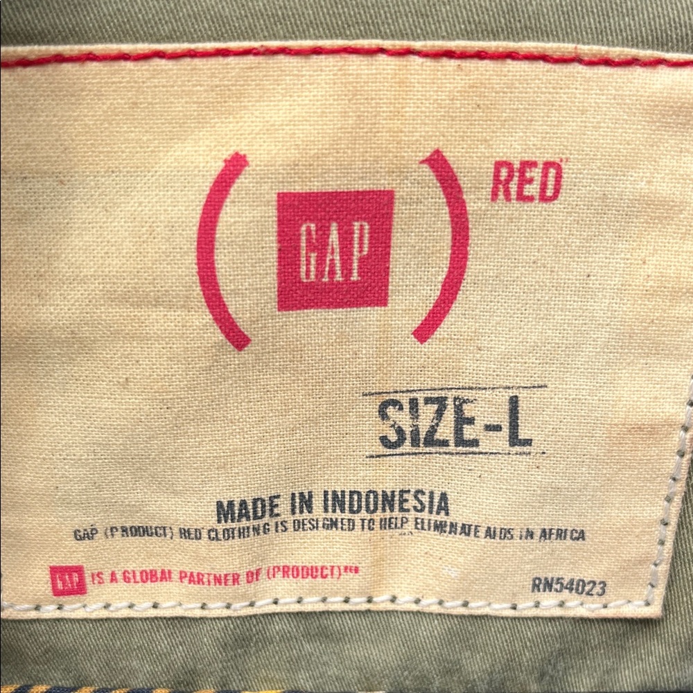 GAP Olive Green Military Field Jacket - Picture 5 of 6